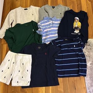 Boys polo clothes size 5/6